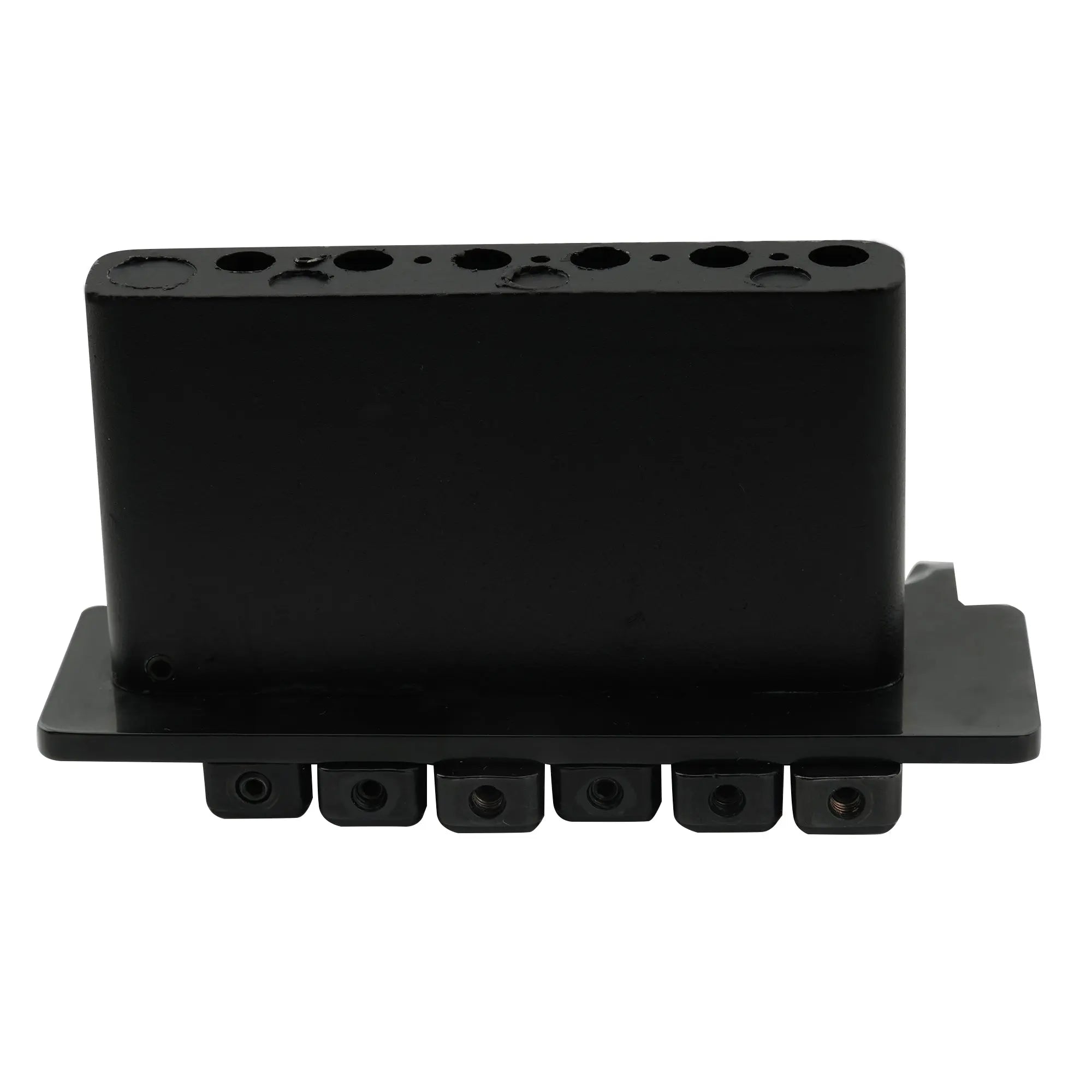 details of wilkinson wvs50k 54mm 2 point locking saddle tremolo bridge with full steel block for squier style strat electric guitar mx1838p