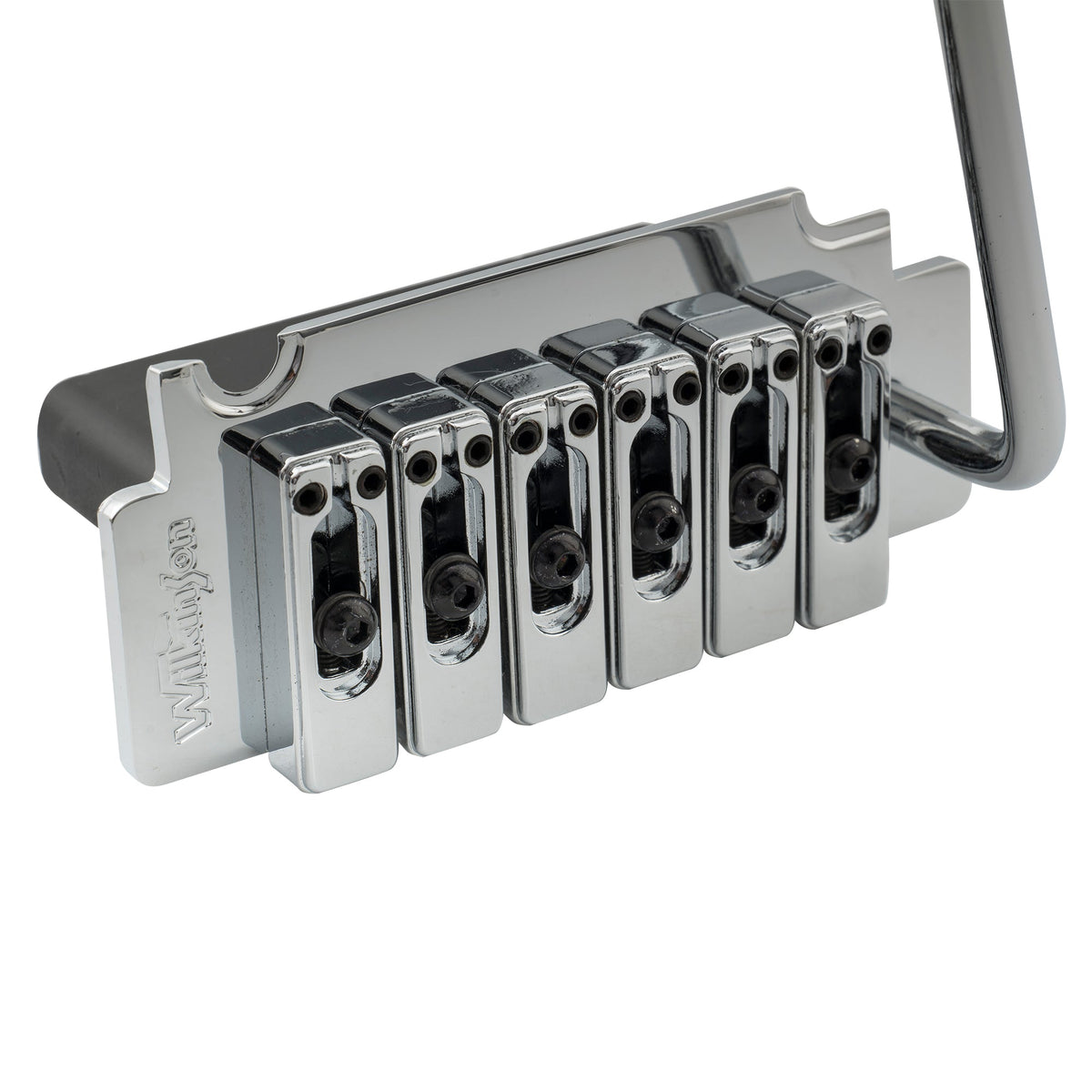 Wilkinson WVS50K 54 mm Zwei-Punkt-Verriegelndes Sattel-Tremolo-Brücke mit Vollstahlblock für Squier-Style Strat-Elektrogitarre