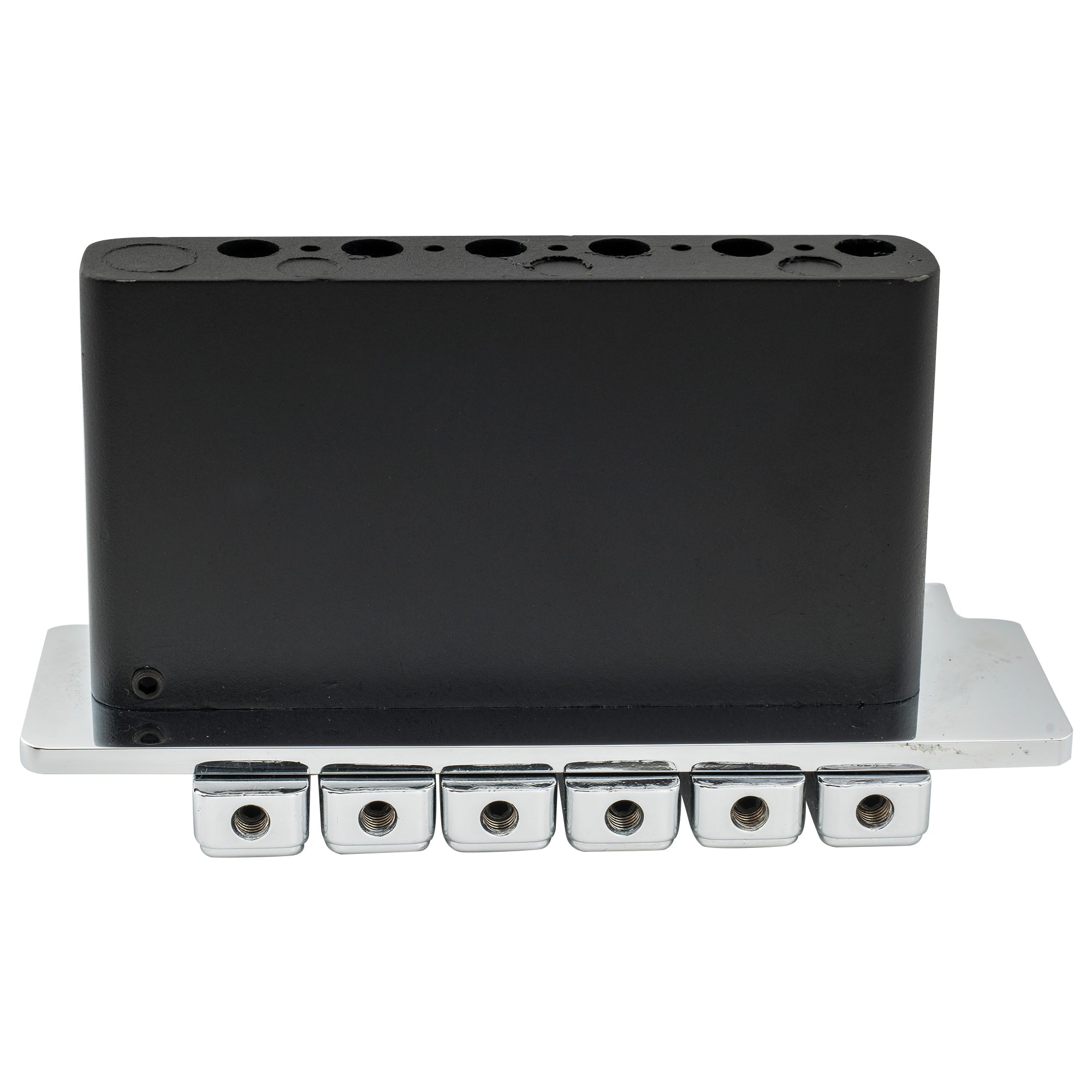 Wilkinson WVS50K 54 mm Zwei-Punkt-Verriegelndes Sattel-Tremolo-Brücke mit Vollstahlblock für Squier-Style Strat-Elektrogitarre