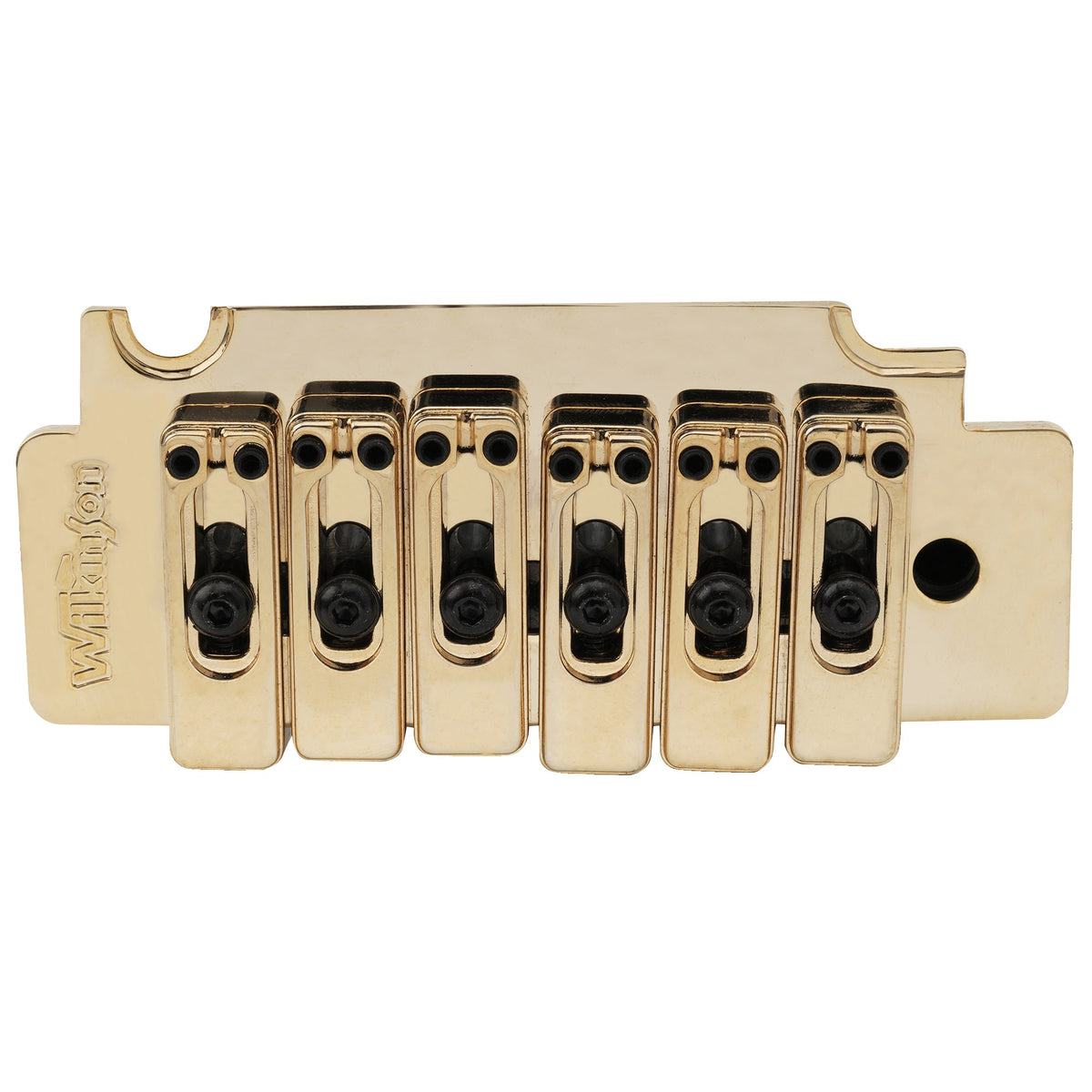 Wilkinson WVS50K 54 mm Zwei-Punkt-Verriegelndes Sattel-Tremolo-Brücke mit Vollstahlblock für Squier-Style Strat-Elektrogitarre