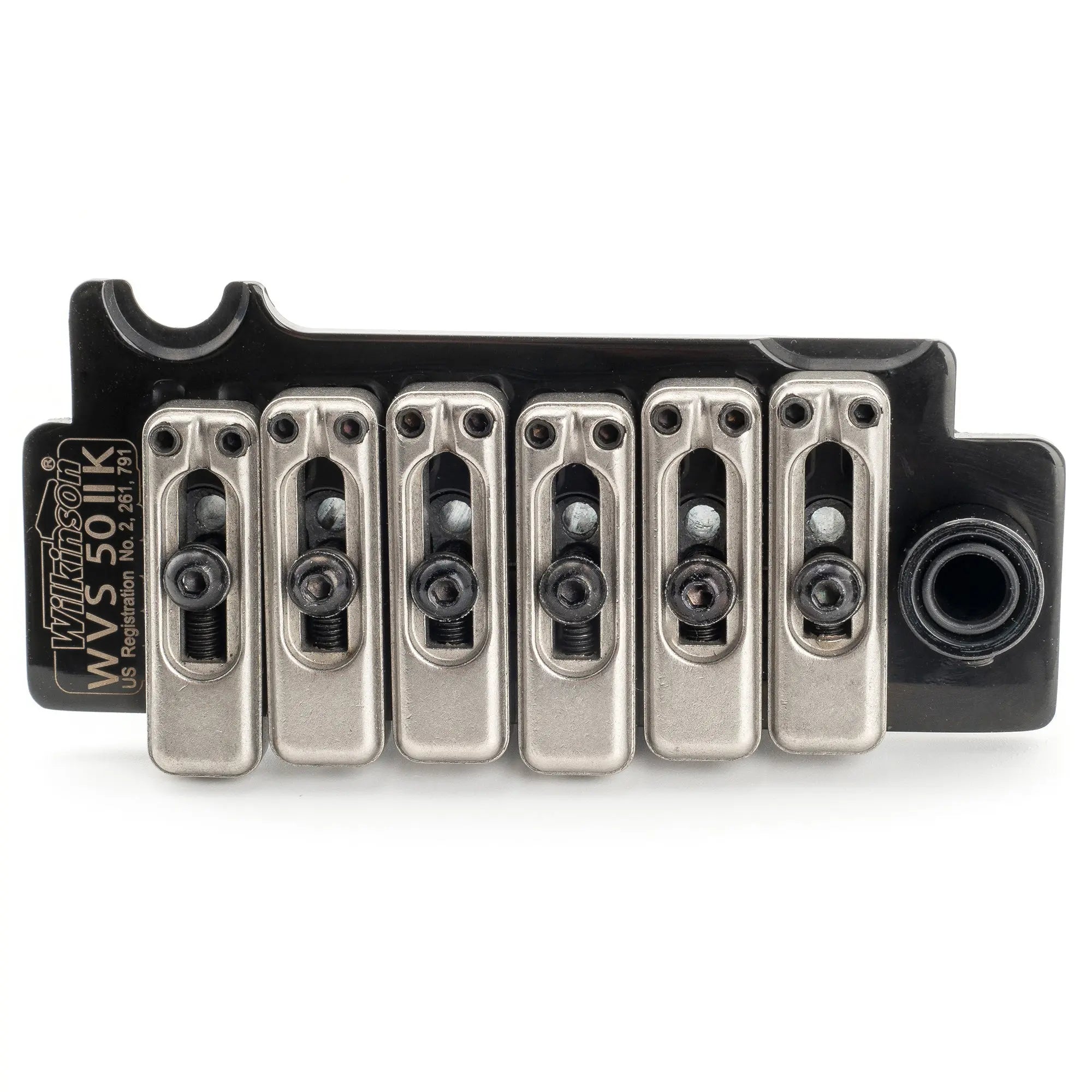 Part of wilkinson wvs50iik 52 5mm2 1 16 inch 2 point stainless steel saddles tremolo bridge with full steel block for usa mexico japan korea strat electric guitar mx1839p