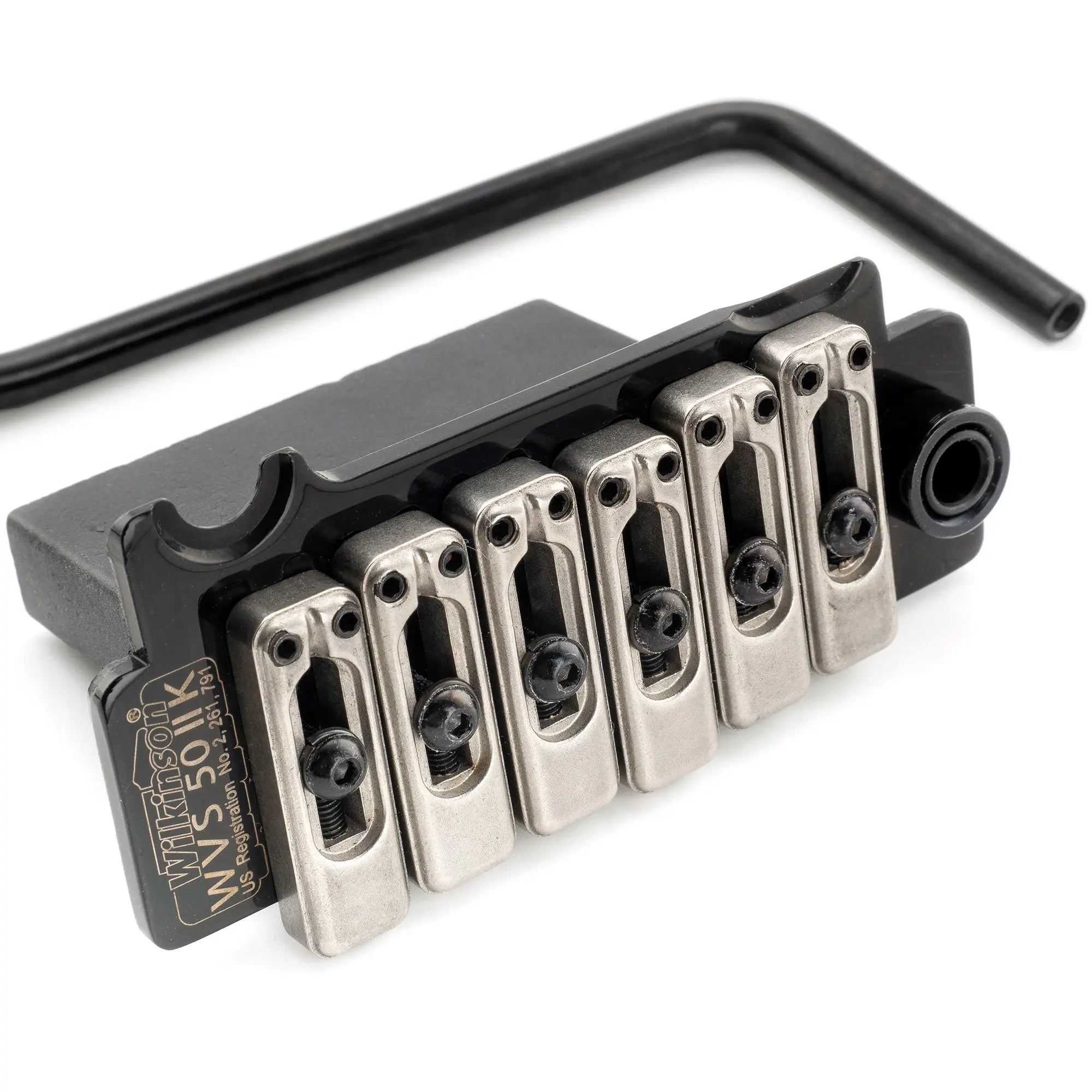 wilkinson wvs50iik 52 5mm2 1 16 inch 2 point stainless steel saddles tremolo bridge with full steel block for usa mexico japan korea strat electric guitar mx1839p details