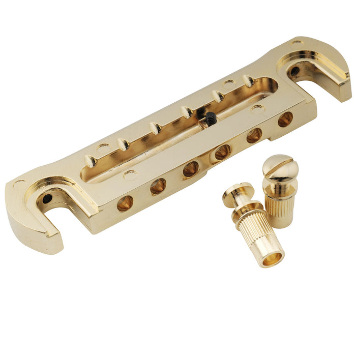 Puente envolvente ajustable Wilkinson GTB de 52 mm (2-3/64 pulgadas) para guitarra eléctrica estilo LP.