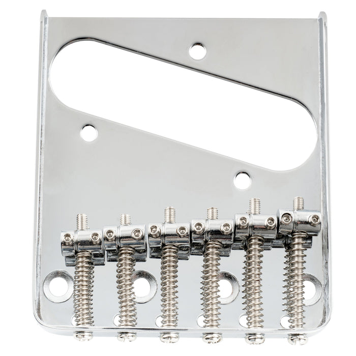 Musiclily Pro 54mm Spaziatura delle corde 6 Staffe Porta-Ceneri Ponte per Chitarra Elettrica Stile Tele 