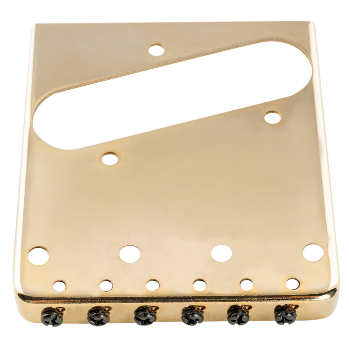 Musiclily Pro 54mm Spaziatura delle corde 6 Staffe Porta-Ceneri Ponte per Chitarra Elettrica Stile Tele 