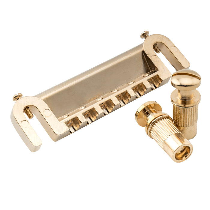 Musiclily Pro 52.5mm Adjustable Wraparound Bridge Tailpiece for Epiphone LP Junior Style Guitar