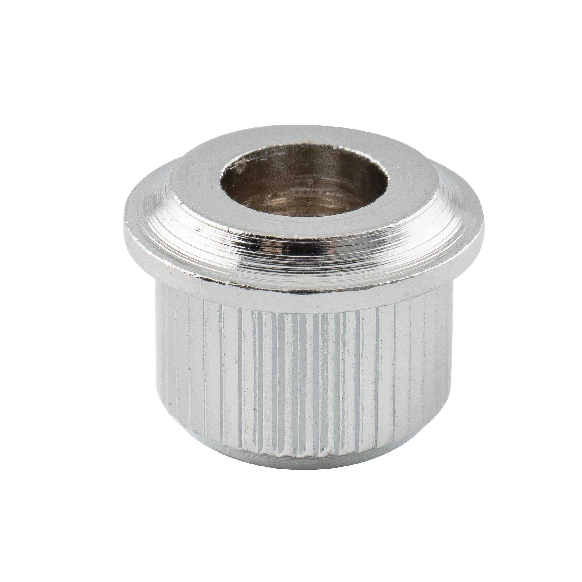 Musiclily Pro Steel - Casquillos de conversión para afinador de guitarra vintage/moderno de 6 mm a 10 mm, clavijas de afinación, adaptadores y casquillos (juego de 6)
