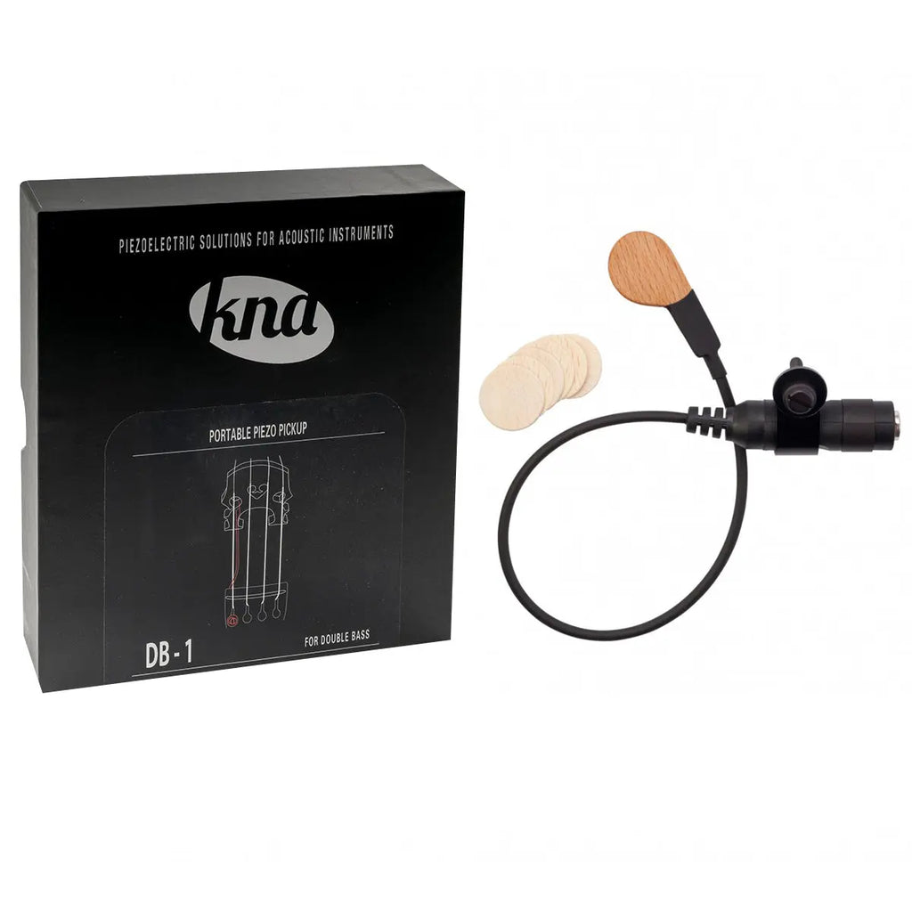 KNA DB-1 ポータブルピエゾピックアップ ダブルベース用 - musiclily