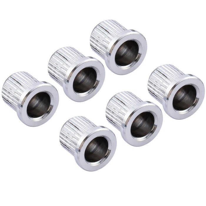 Musiclily Proスチールビッグリップスタイルギター弦通しボディ弦フェルール for テレキャスター／ハードテイルストラトスタイルエレキギター