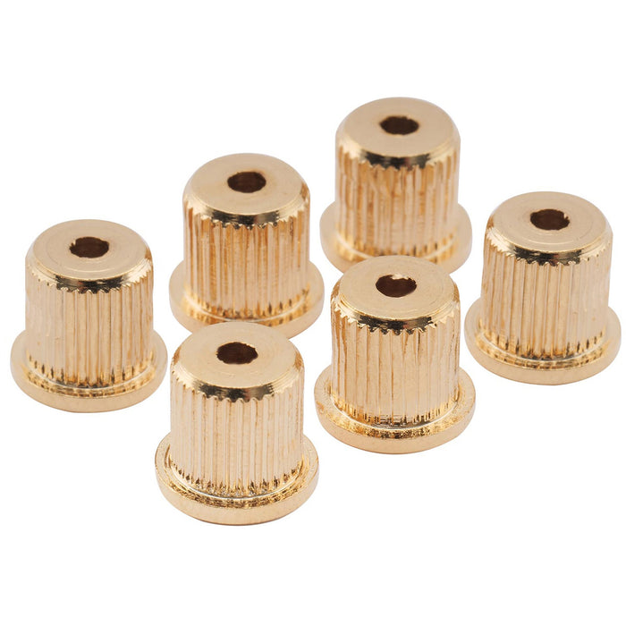 Musiclily Proスチールビッグリップスタイルギター弦通しボディ弦フェルール for テレキャスター／ハードテイルストラトスタイルエレキギター