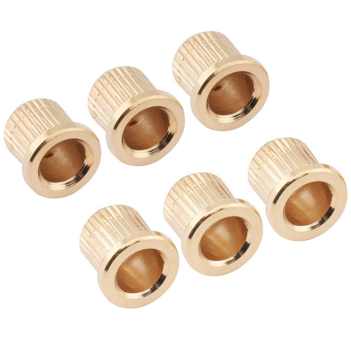 Musiclily Proスチールビッグリップスタイルギター弦通しボディ弦フェルール for テレキャスター／ハードテイルストラトスタイルエレキギター