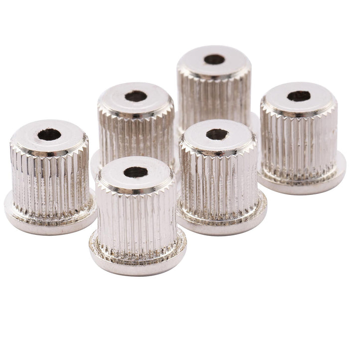 Musiclily Proスチールビッグリップスタイルギター弦通しボディ弦フェルール for テレキャスター／ハードテイルストラトスタイルエレキギター