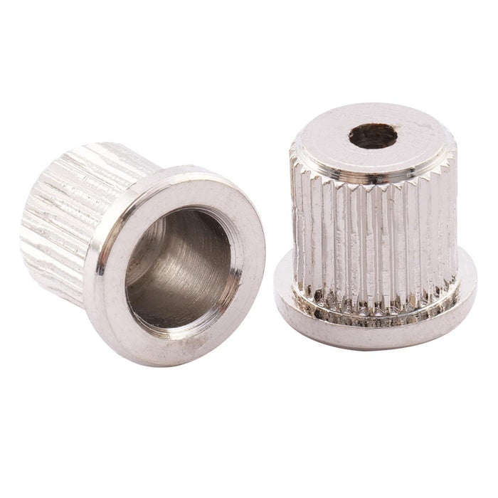 Musiclily Proスチールビッグリップスタイルギター弦通しボディ弦フェルール for テレキャスター／ハードテイルストラトスタイルエレキギター