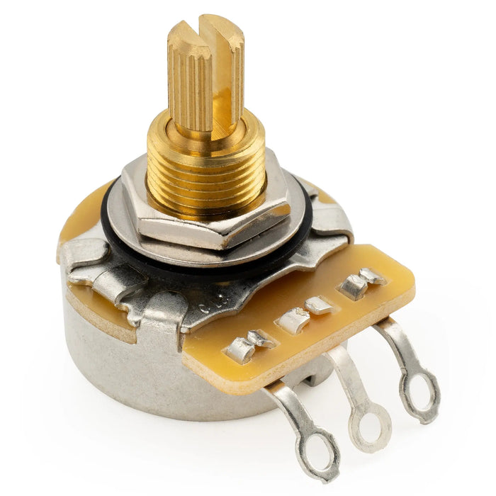 Musiclily Metric Split Shaft Pots A500K Logaritmische Potmeter Push-pull voor Elektrische Gitaar of Bas (2 Stuks Musiclily Metric Split Shaft Pots A500K Logaritmische Potmeter Push-pull voor Elektrische Gitaar of Bas (2 Stuks