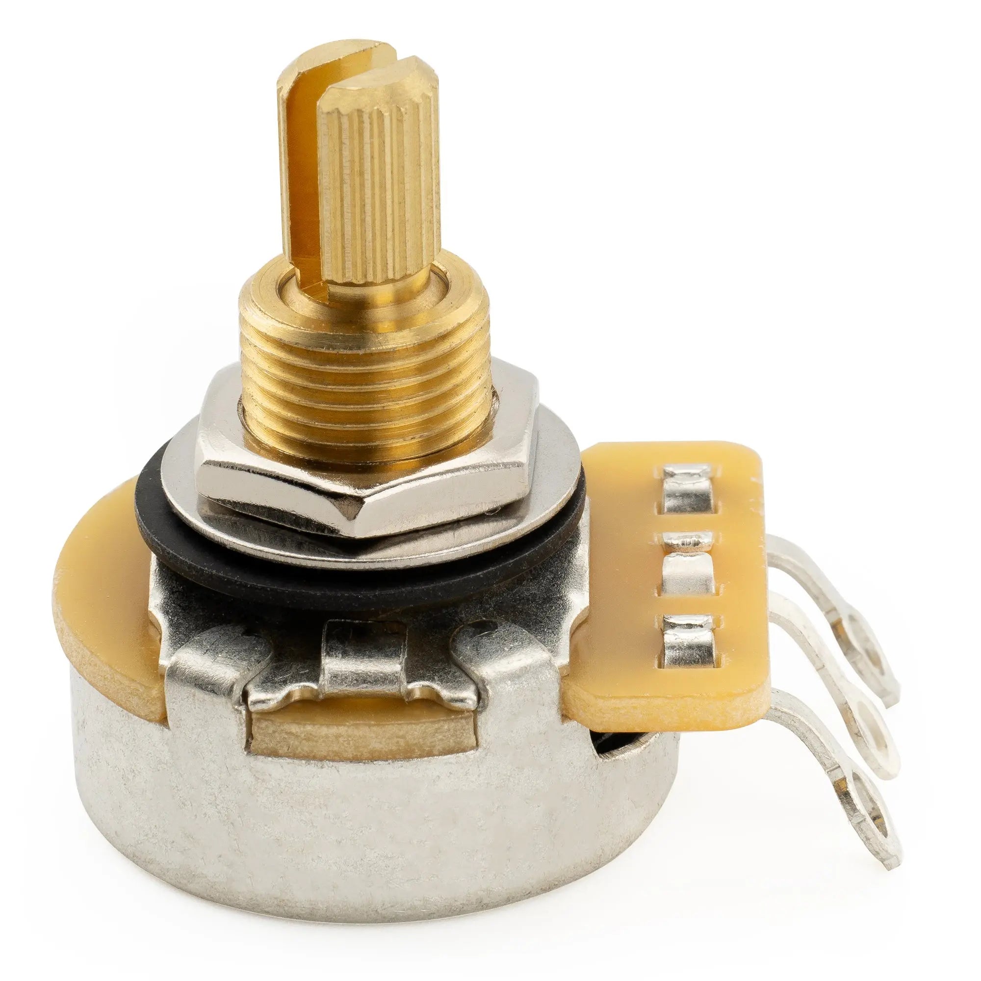 cts 450g b500k pot brass standard split shaft 3 8 inch 10 linear taper potentiometer for electric guitar bass mx1866 details