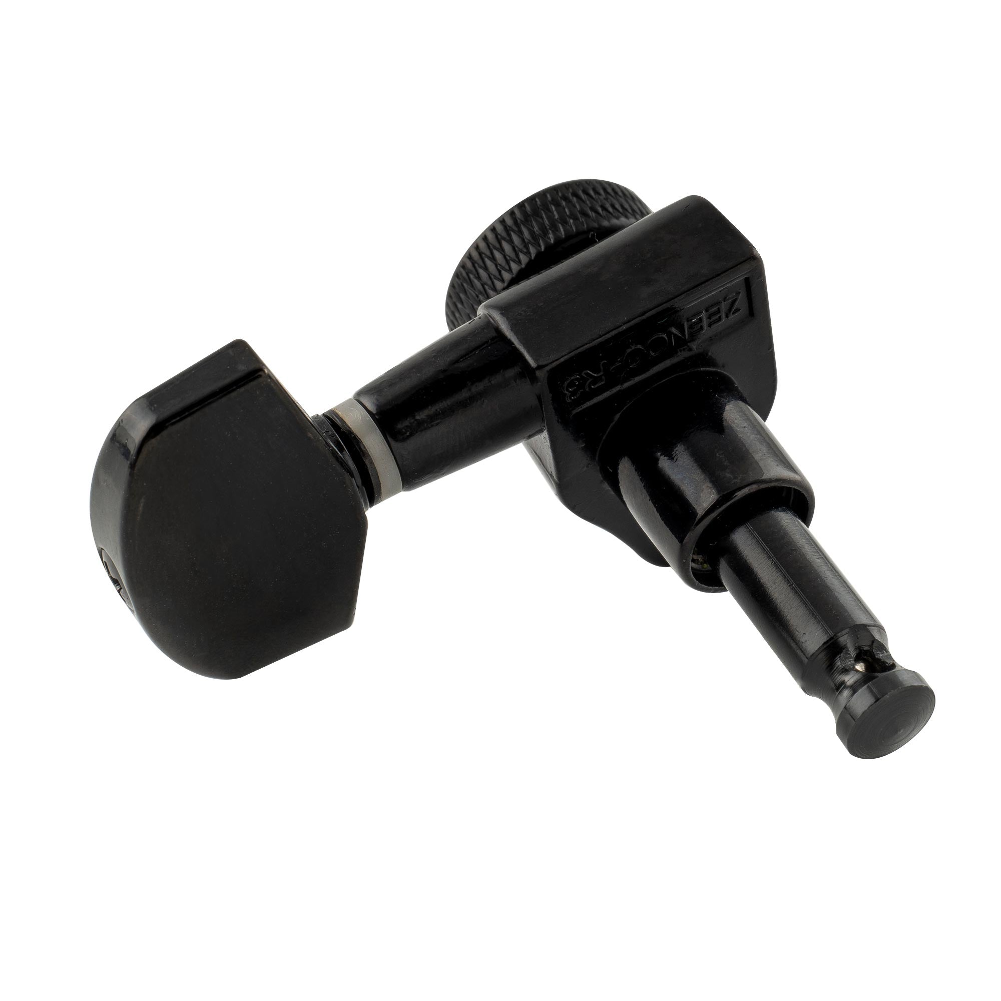 Musiclily Pro R15J-16 3R3L Rapport 15:1 Têtes de machine verrouillables entièrement scellées, mécaniques, clés de réglage avec gros bouton hexagonal, vis à angle droit pour guitare acoustique électrique