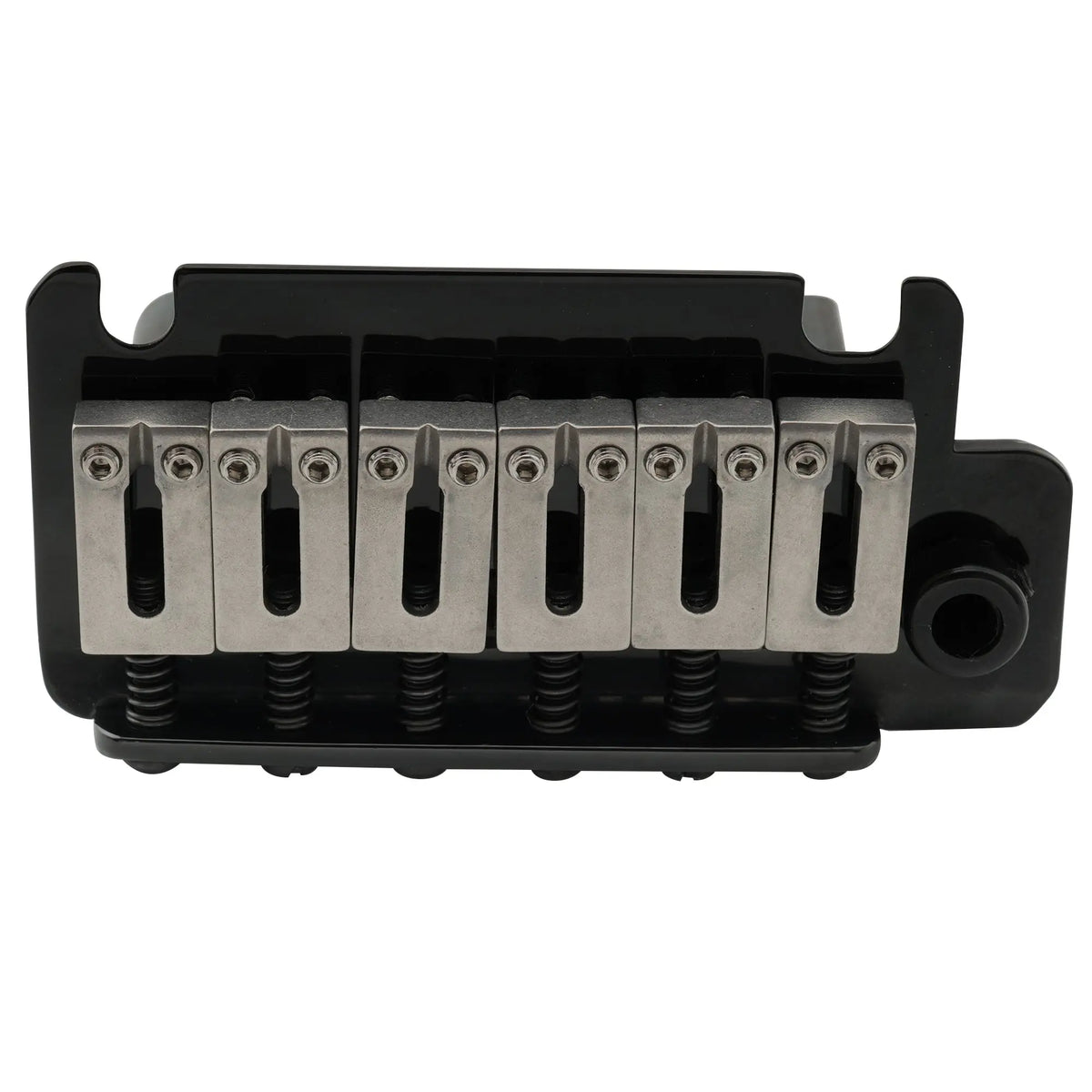 Part of musiclily pro 54mm2 1 8 inch 2 point style guitar tremolo bridge with stainless steel saddles full steel block for japan import strat style electric guitar mx1891p