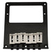 musiclily pro 54mm2 1 8 inch humbucker guitar bridge with 6 stainless steel saddle for tele style electric guitar mx1893p