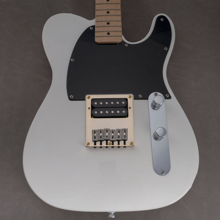 Musiclily Pro BT002 54mm (2-1/8 pulgadas) Puente para guitarra con humbucker y 6 selletas de acero inoxidable para guitarra eléctrica estilo Tele