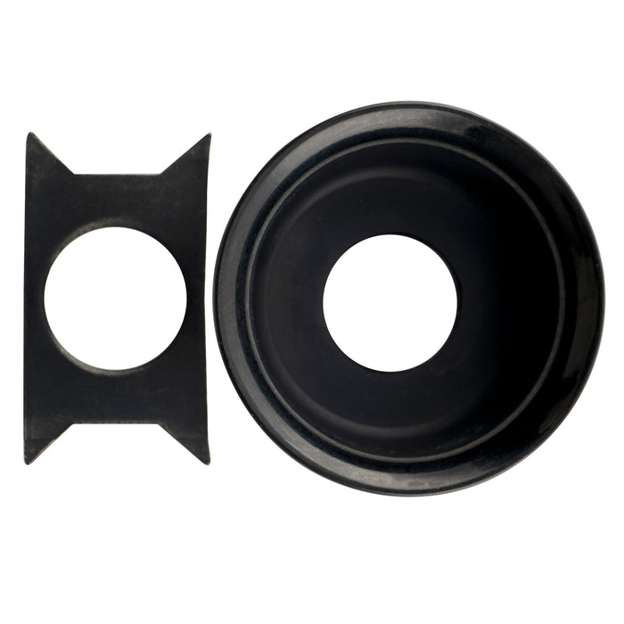 Musiclily Pro Steel Traditional Cup Jack Plate per Chitarra Elettrica Stile Tele 