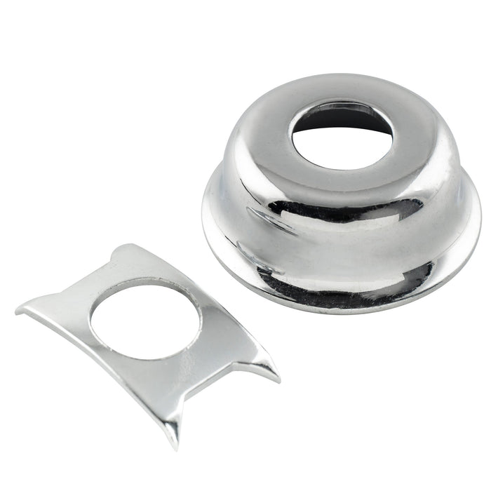 Musiclily Pro Steel Traditional Cup Jack Plate per Chitarra Elettrica Stile Tele 