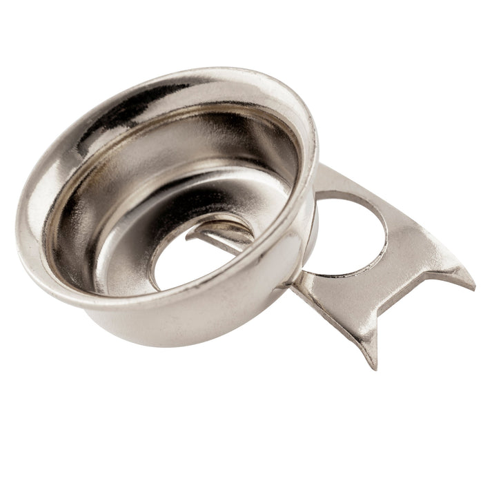 Musiclily Pro Steel Traditional Cup Jack Plate per Chitarra Elettrica Stile Tele 