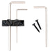 musiclily pro 1 5mm 2 5mm 3mm allen key headstock wrench holder for floyd rose tremolo bridge mx1901p