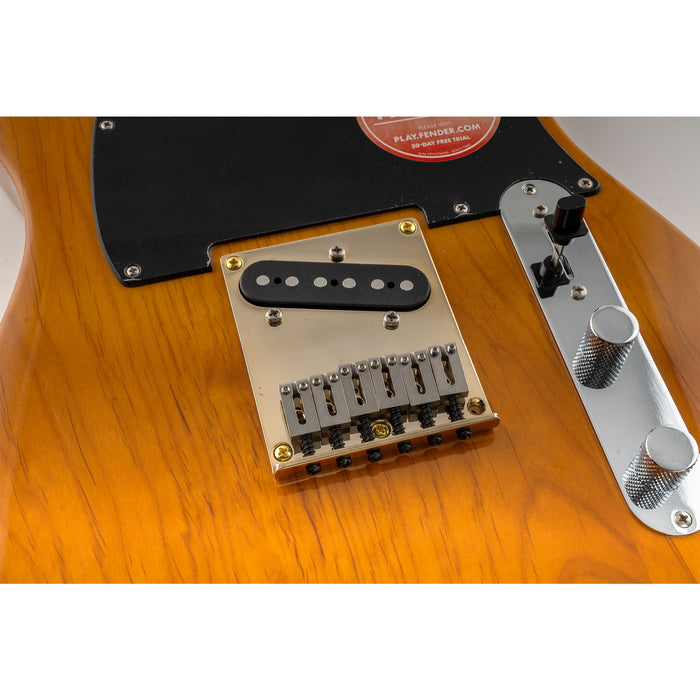 Chevalet Musiclily Pro moderne avec espacement des cordes de 54 mm et 6 pontets en acier inoxydable SUS pour guitare électrique Fender Squier Tele