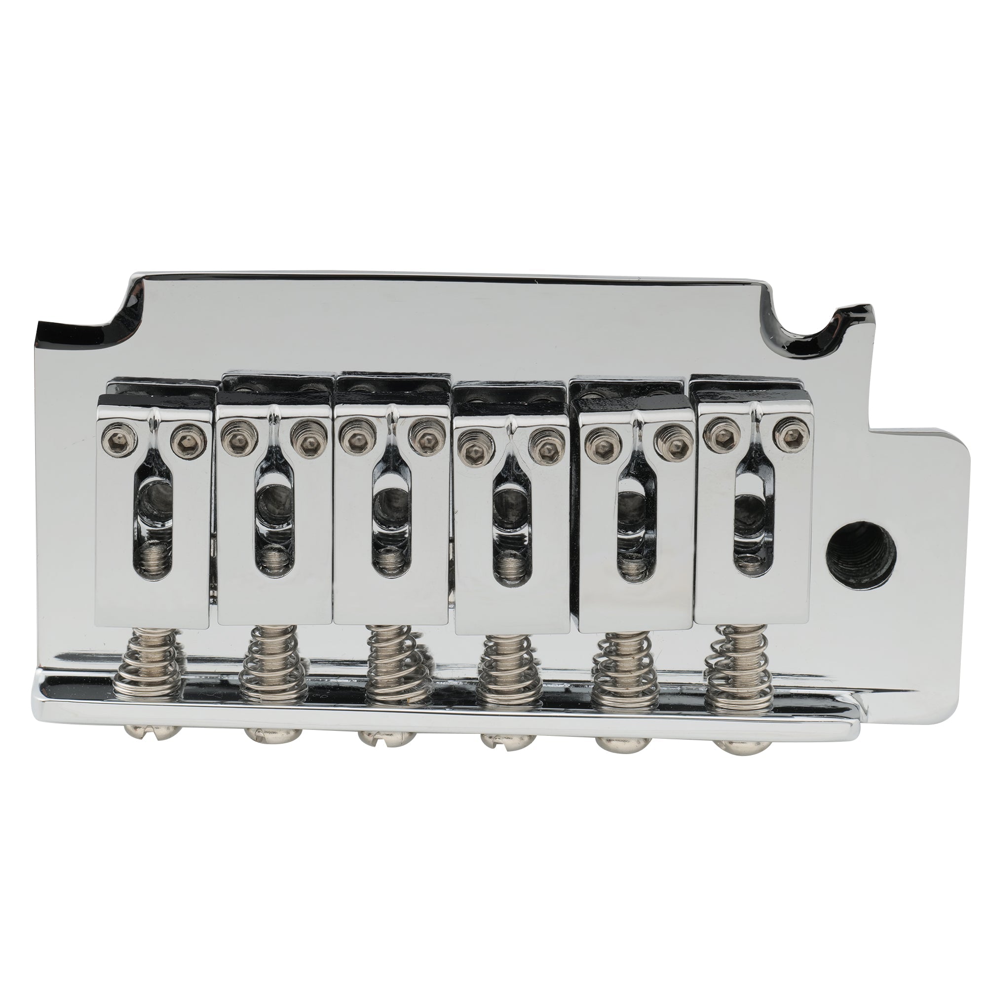 musiclily pro 52 5mm 2 point style short block guitar tremolo bridge for squier strat mx1905p, gold