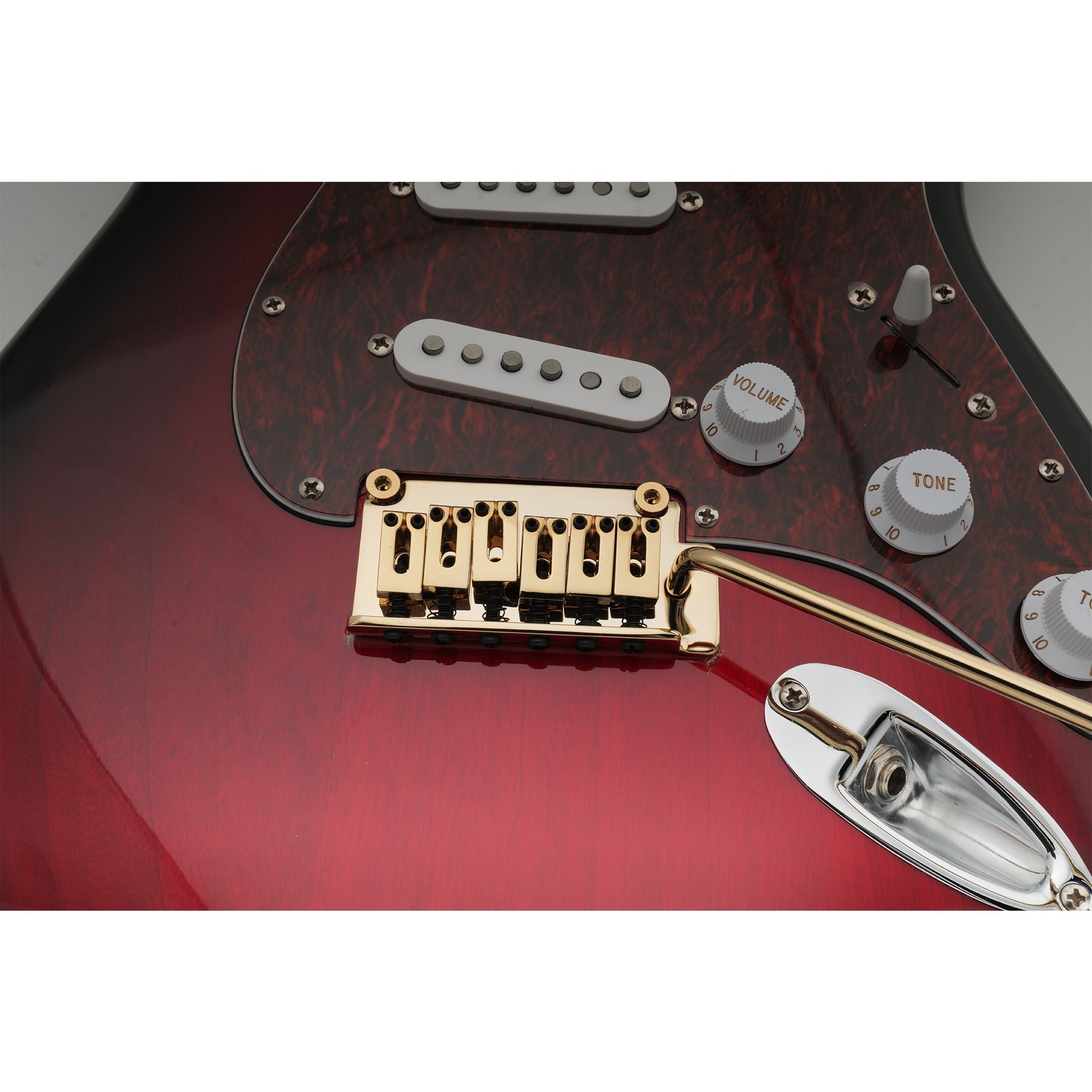 Musiclily Pro BV004 52,5 mm 2-Punkt-Stil Kurzes Block-Gitarrentremolo für Squier Strat