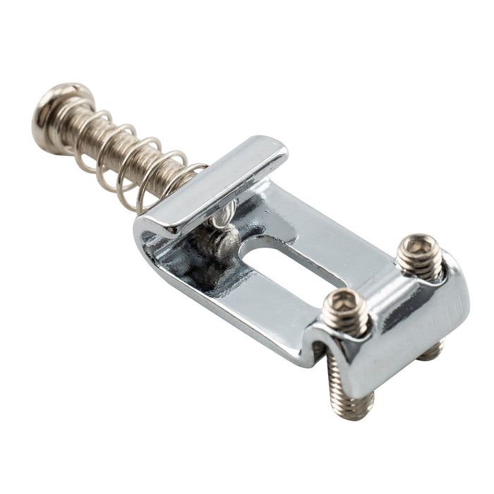 Musiclily Pro 11.3mmピッチ 鋼製 ヴィンテージ トレモロブリッジサドル Stratストラトエレキギター用 ブラック(6個セット)