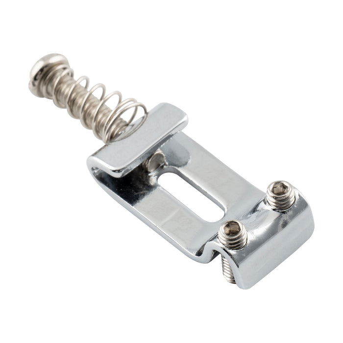 Musiclily Pro 10.8mmピッチ 鋼製 ヴィンテージ トレモロブリッジサドル Stratストラトエレキギター用 ブラック (6個セット)