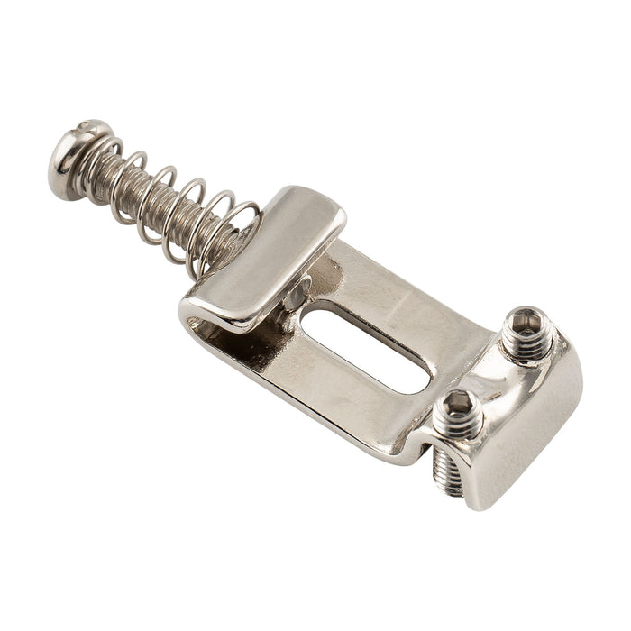 Musiclily Pro 10.8mmピッチ 鋼製 ヴィンテージ トレモロブリッジサドル Stratストラトエレキギター用 ブラック (6個セット)