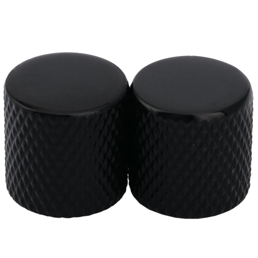 musiclily pro coarse 18 splines steel flat top control knob for imported guitar bass mx1911 2p