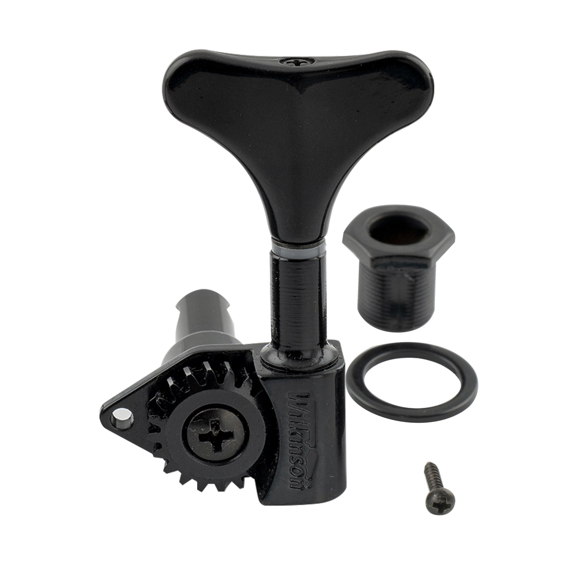 Wilkinson Single 20:1 Ratio Open Gear Machine Head Treble Side Tuner ...