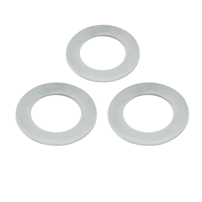 Musiclily Pro 3/8インチ 六角ナット USA スレッド CTSポットとSwitchcraftジャックソケット取り付け用 ニッケル(10個セット)