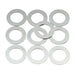 musiclily pro 3 8 inch mounting hex nuts for usa thread cts pots and switchcraft jack sockets mx1937 10p, 10 pcs