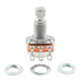 alpha 500k mini metric coarse 18 spline split shaft pots audio linear taper potentiometers for electric guitar bass mx1942 4 details