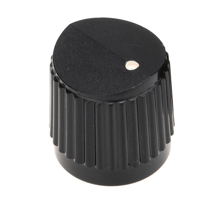 Wholesale-Musiclily Pro Pomo de plástico de tamaño métrico de ajuste universal con parte superior biselada para guitarra o bajo estilo Steinberger, negro