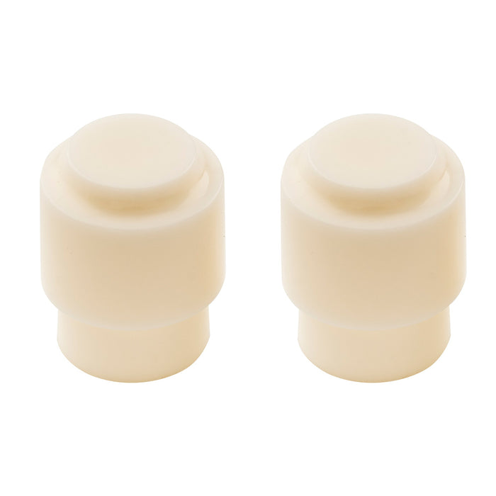 Musiclily Pro ミリ規格 ヴィンテージ バレルスイッチチップ 3WAYピックアップセレクタースイッチノブ Import Squier Teleエレキギター用 エイジドホワイト(2個セット)