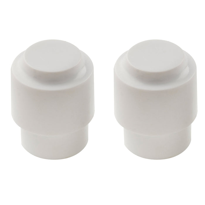 Musiclily Pro ミリ規格 ヴィンテージ バレルスイッチチップ 3WAYピックアップセレクタースイッチノブ Import Squier Teleエレキギター用 エイジドホワイト(2個セット)