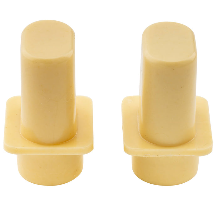 Musiclily Pro ミリ規格 トップハットスイッチチップ 3WAYピックアップセレクタースイッチノブ Import Squier Teleエレキギター用 ブラック(2個セット)