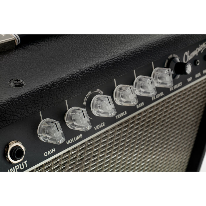 Musiclily Pro Universal Fitting Plastic Knobs for Guitar Bass AMP Effect Pedal Amplifier, Set of 12