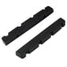musiclily pro urea resin plastic 40mm slotted jazz bass nuts flat bottom for 4 string j bass mx1990 2p details