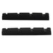 musiclily pro urea resin plastic 40mm slotted jazz bass nuts flat bottom for 4 string j bass mx1990 2p