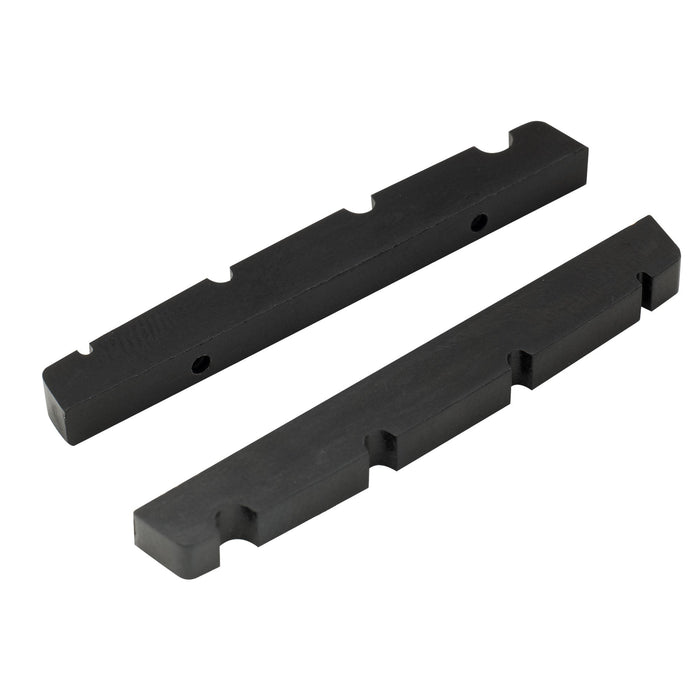 musiclily pro urea resin plastic slotted 42 3mm precision bass nuts flat bottom for 4 string p bass mx1991 2p details