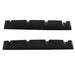 musiclily pro urea resin plastic slotted 42 3mm precision bass nuts flat bottom for 4 string p bass mx1991 2p