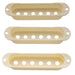 Part of musiclily pro plastic 50 50 52mm st guitar single coil pickup covers set for import strat squier mx1996 2mx1997p
