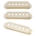 detail of musiclily pro plastic 50 50 52mm st guitar single coil pickup covers set for import strat squier mx1996 2mx1997p