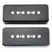 musiclily pro plastic 50mm p90 soapbar guitar pickup covers for import lp sg electric guitar mx1998 2p